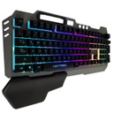 Teclado Gamer Perfect Choice V-930617 Holder RGB Alámbrico Español