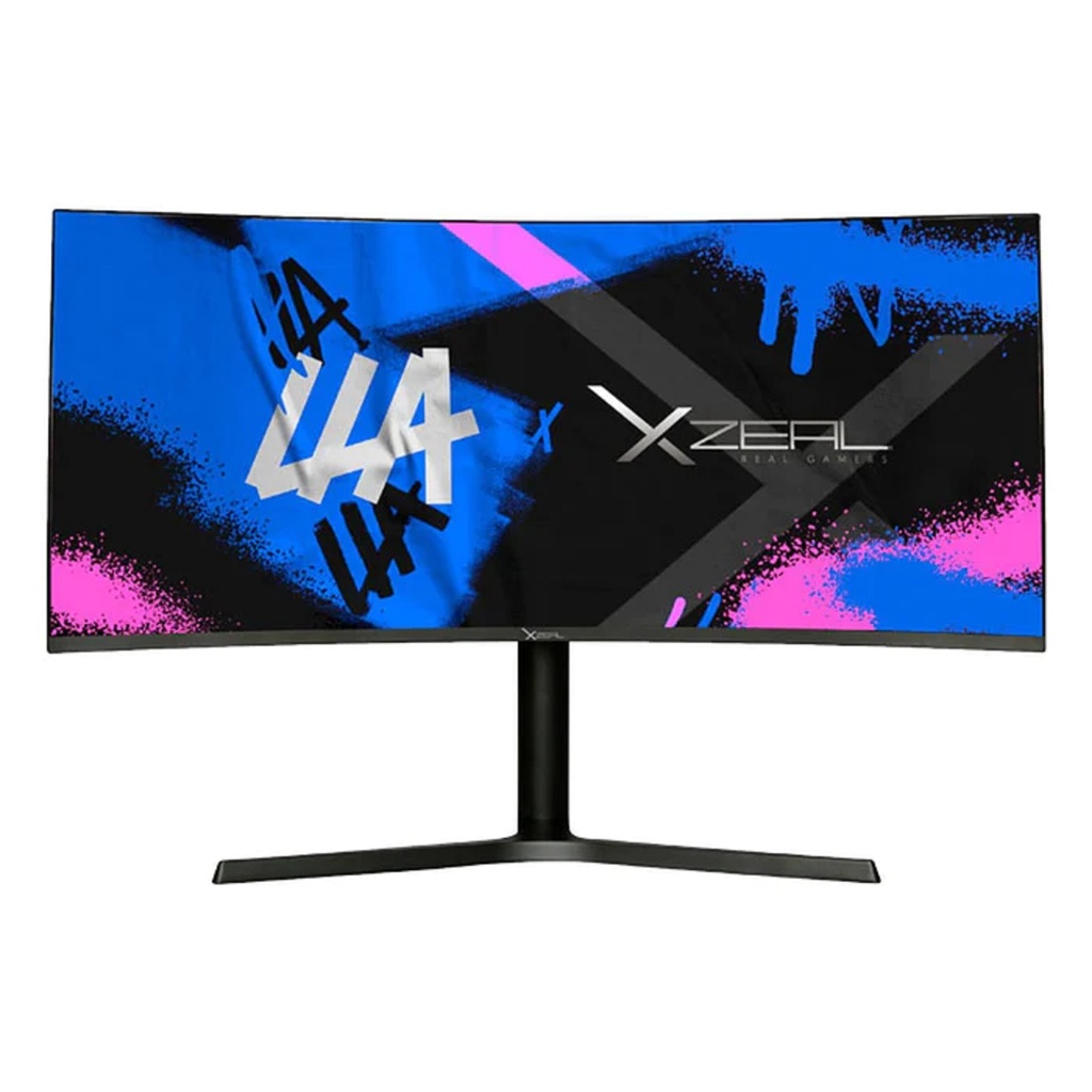 Monitor Gamer Curvo XZEAL XZ-6010 LED 34" Quad HD FreeSync 100Hz HDMI