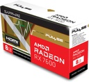 Tarjeta de Video Sapphire Pulse Radeon RX 7600 Gaming OC 8GB GDDR6