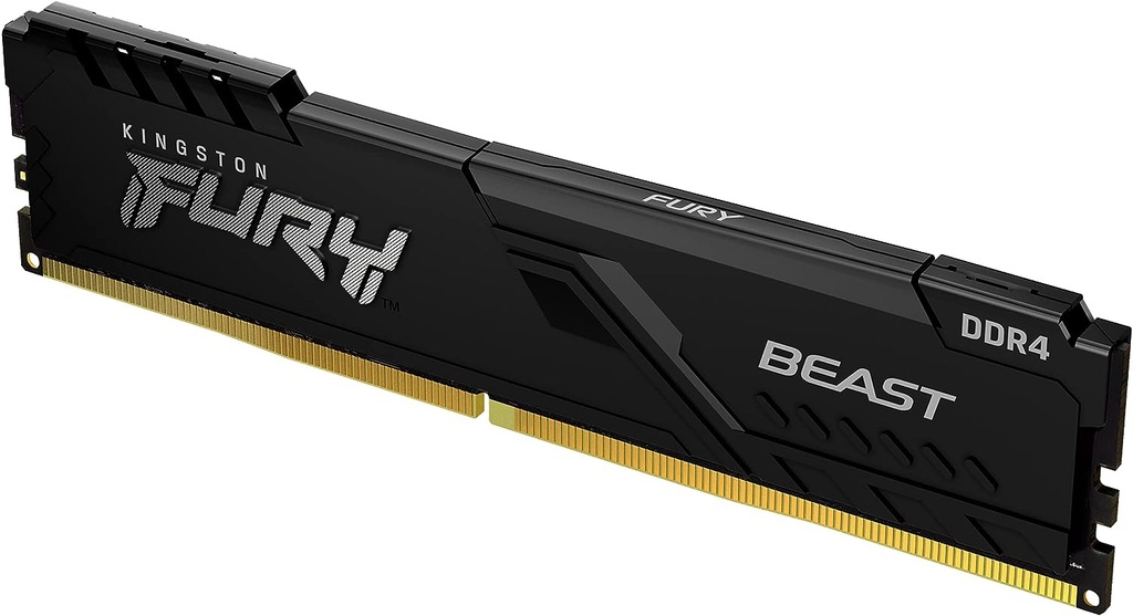 Memoria RAM Kingston FURY BEAST DDR4 3200MHz 16GB Non-ECC CL16 XMP