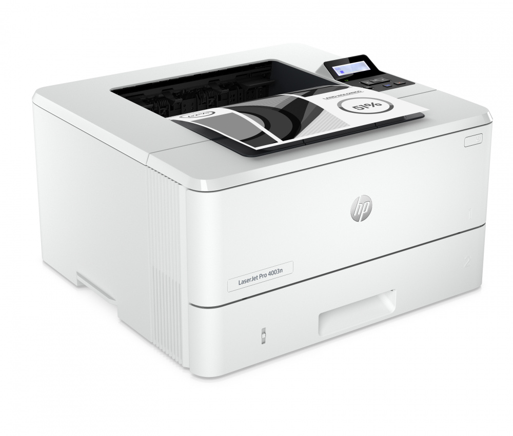 Impresora Láser Monocromática HP LaserJet Pro 4003n Velocidad De Hasta 42 PPM 1200x1200DPI USB Ethernet