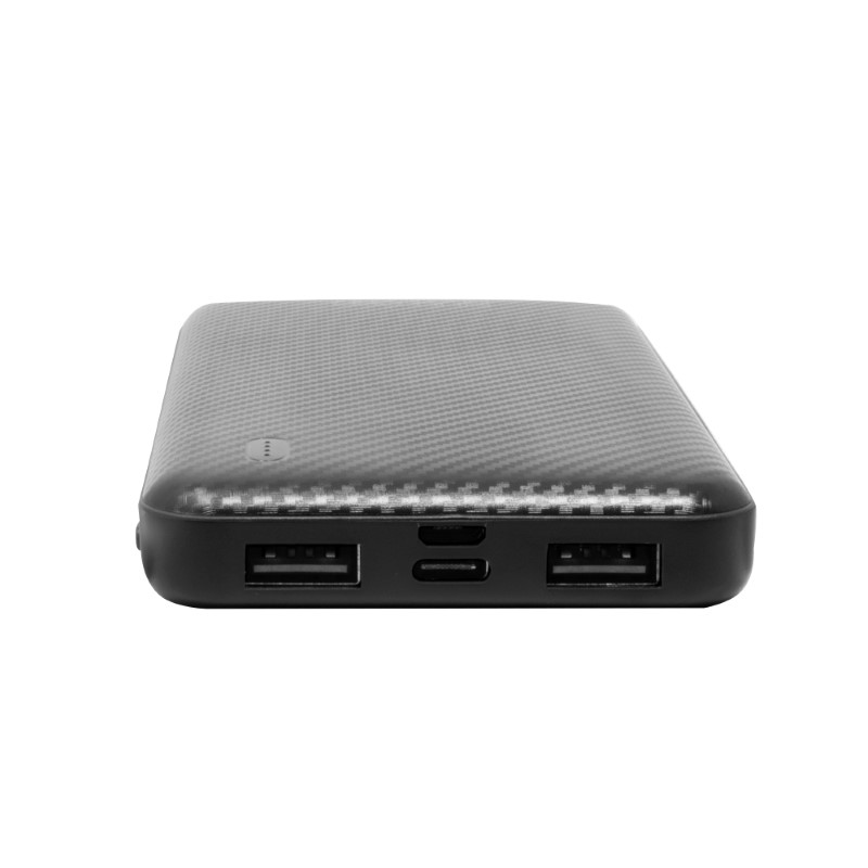 Batería Portátil Recargable Necnon NPW-10FC Power Bank de 10,000 mAh Negro