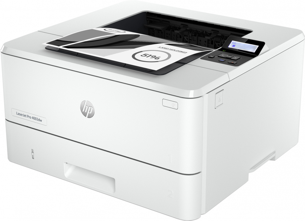 Impresora Láser Monocromática HP LaserJet Pro 4003dw Hasta 42 ppm 1200x1200DPI Wi-Fi Bluetooth Ethernet USB