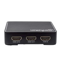 Video Splitter HDMI Manhattan de 2 puertos 4k 60Hz Negro