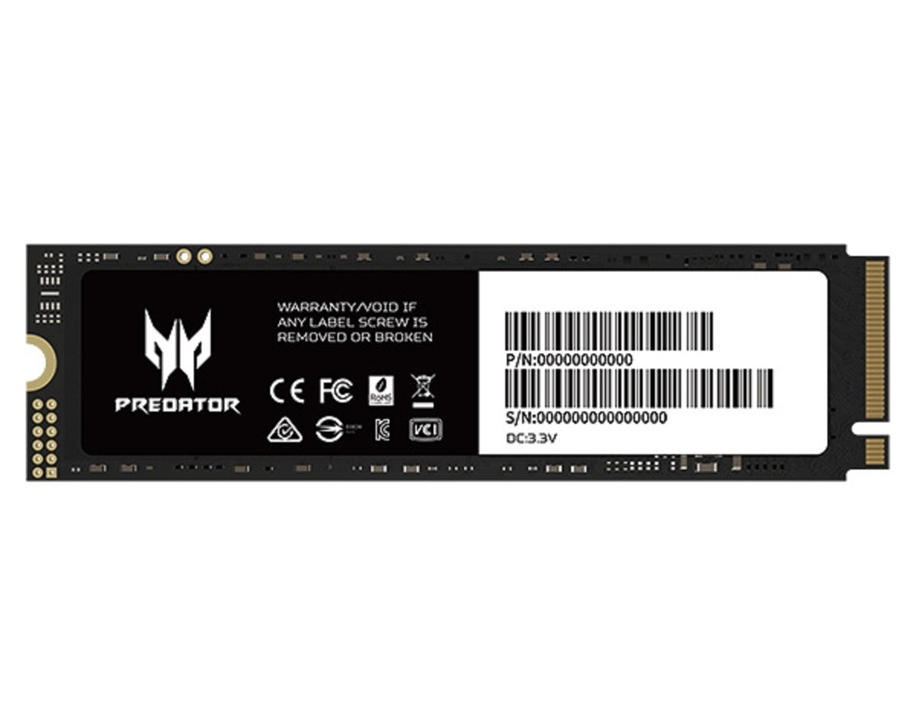 Unidad SSD Acer GM7 NVMe 512GB PCI Express 4.0 M.2