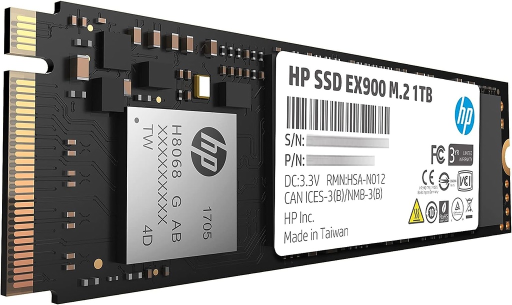 Unidad SSD HP EX900 1TB PCI Express 3.0 M.2