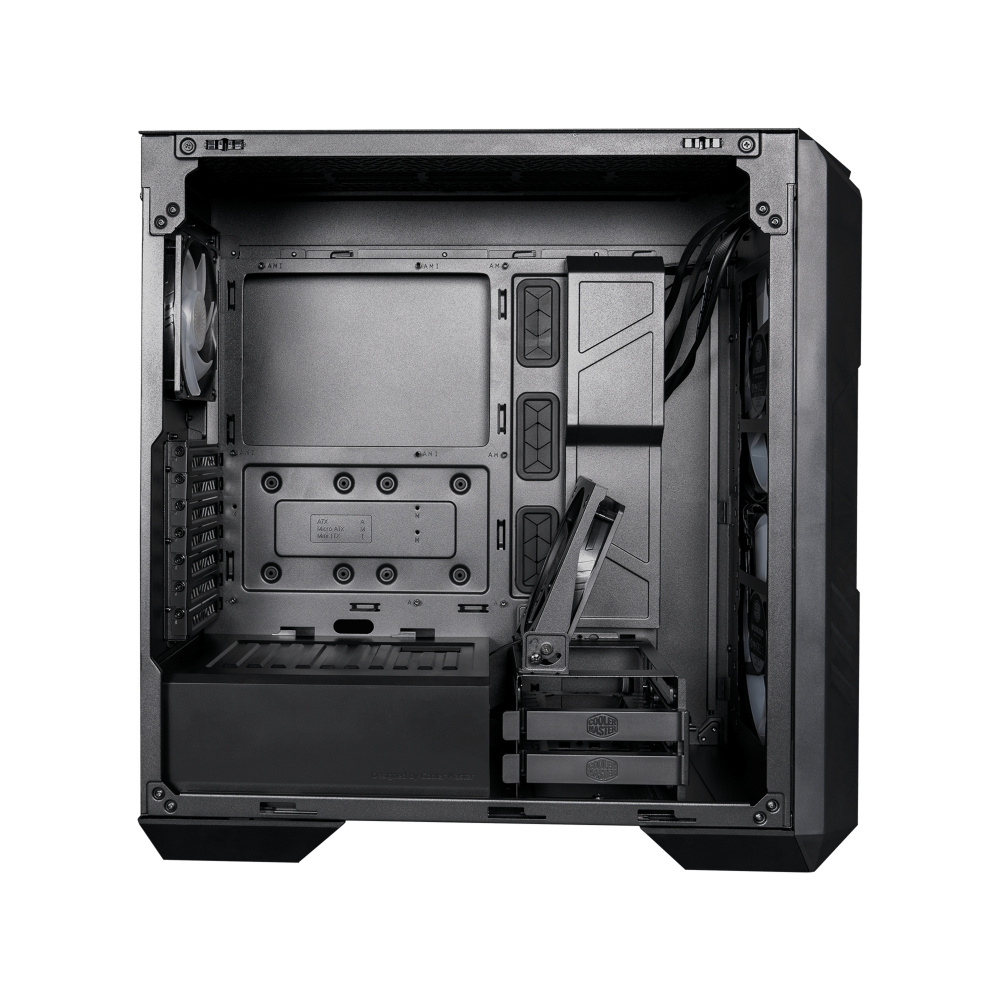 Gabinete Cooler Master MasterBox HAF 500 Con Ventana ARGB Midi Tower ITX/Micro-ATX/ATX/SSI CEB/E-ATX USB 3.0 Sin Fuente