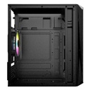 Gabinete Acteck Doom GI630 Con Ventana Micro-Tower Micro-ATX/Mini-ITX USB 3.0/2.0 Con Fuente 500W 3 Ventiladores RGB