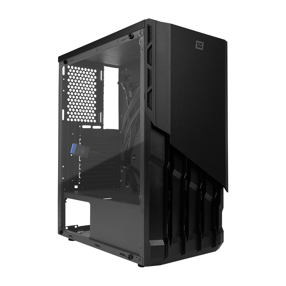 Gabinete Gamer Vorago Start The Game CSG-530 ATX Sin Fuente