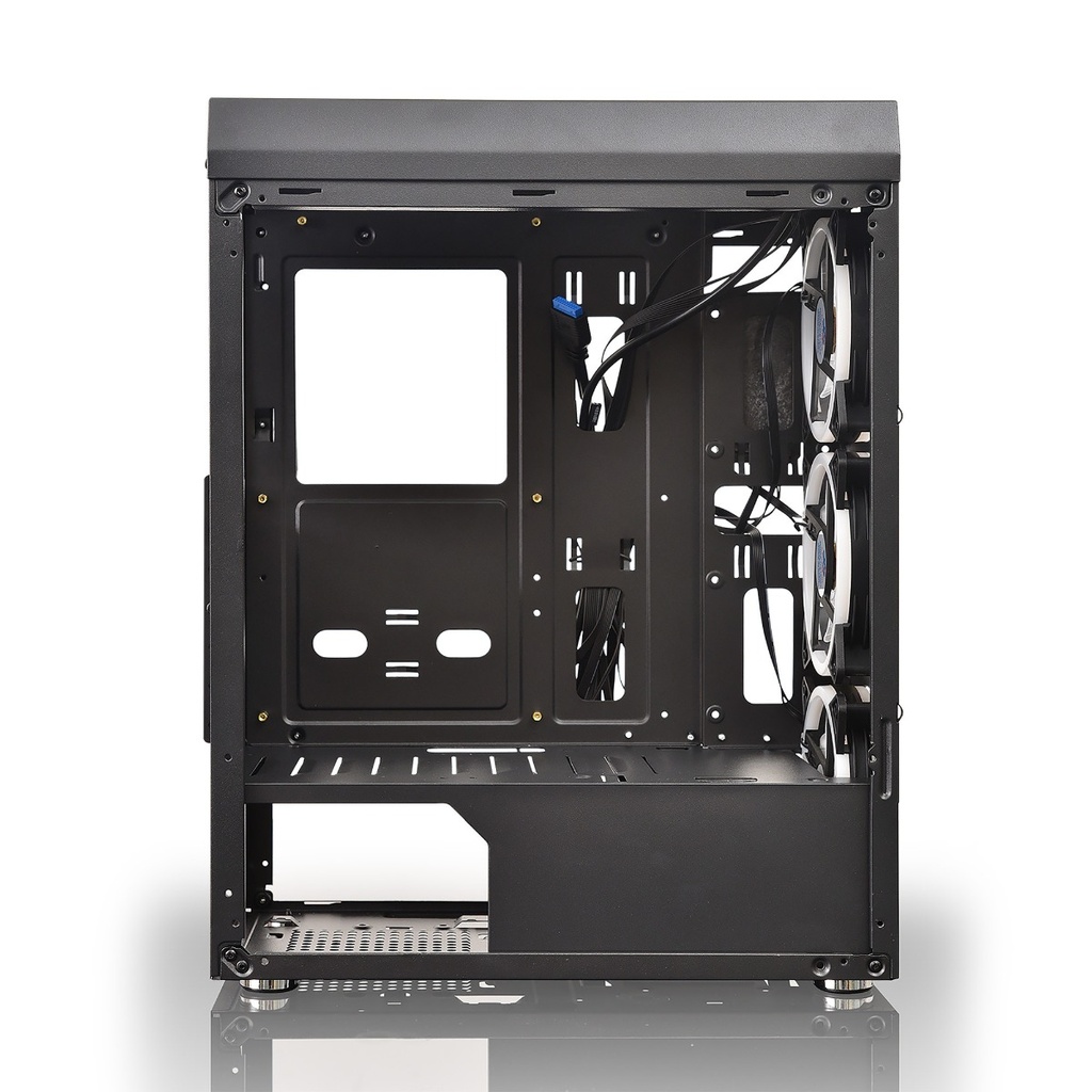 Gabinete Gamer Yeyian Krypton Mid-Tower ATX Sin Fuente