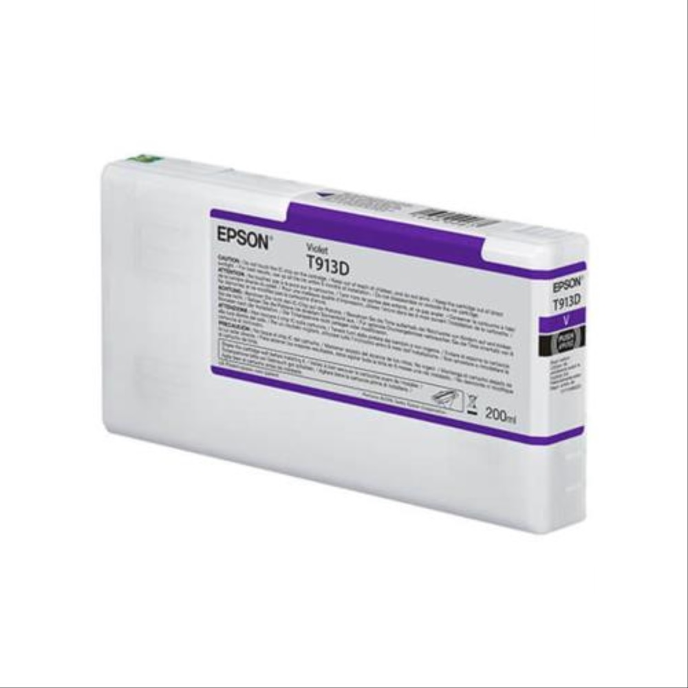 Cartucho De Tinta Epson UltraChrome HD T913 Violeta 200ml