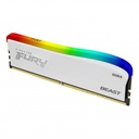 Memoria RAM KINGSTON 16GB 3200MT/s DDR4 CL16 DIMM FURY Beast White RGB SE KF432C16BWA/16