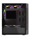 Gabinete Balam Rush DragonFly Crystal GM745 Con Ventana Midi-Tower ATX/Micro ATX/Mini-ATX USB 3.0 Sin Fuente Con 4 Ventiladores