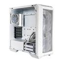 Gabinete Cooler Master MasterBox HAF 500 ARGB Midi Tower ITX Micro-ATX ATX E-ATX USB 3.0 sin Fuente Blanco