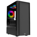 Gabinete Balam Rush NYX GI730 Con Ventana Midi-Tower Micro-ATX/Mini-ITX USB 3.0/2.0 Sin Fuente 4 Ventiladores RGB Instalados