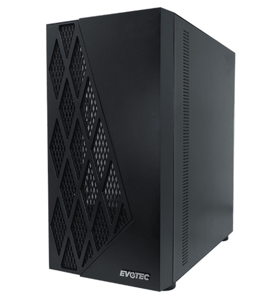 Gabinete Evotec Taipei Con Ventana Midi-Tower Micro-ATX/Mini-ATX USB 3.0/2.0