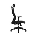 Silla Ejecutiva Floe Pro EC737 Acteck Respaldo de Malla Reposabrazos Negro