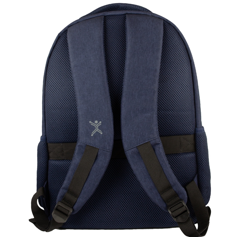 Mochila de Poliéster PC-084198 Perfect Choice para Laptop 17" Azul/Gris