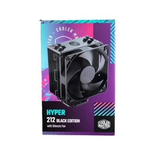 Disipador COOLER MASTER 2RR-212S-20PK-R2 Hyper 212 Black Edition with LGA1700 120mm 800-2000RPM tecnología Silent Driver IC