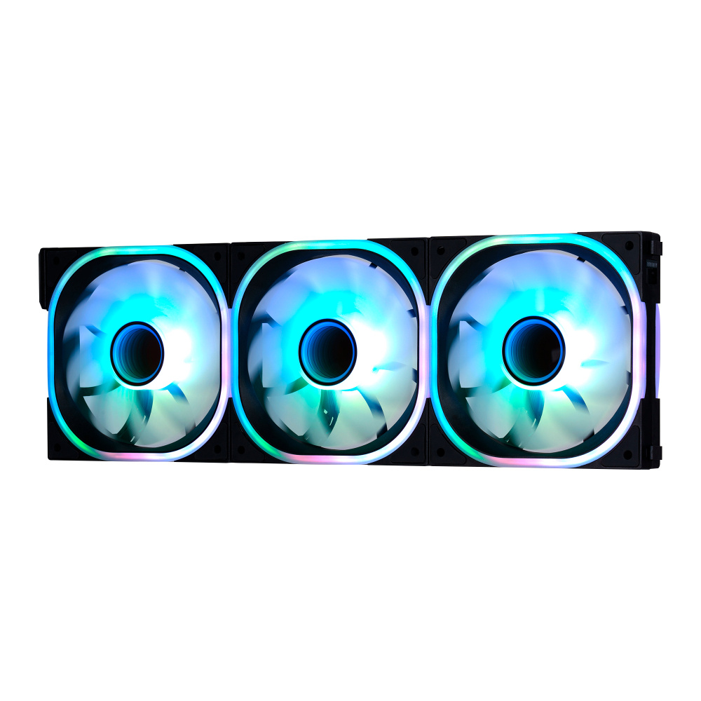 Ventilador Game Factor FKG500-BK RGB 120mm 1900RPM 3 Piezas