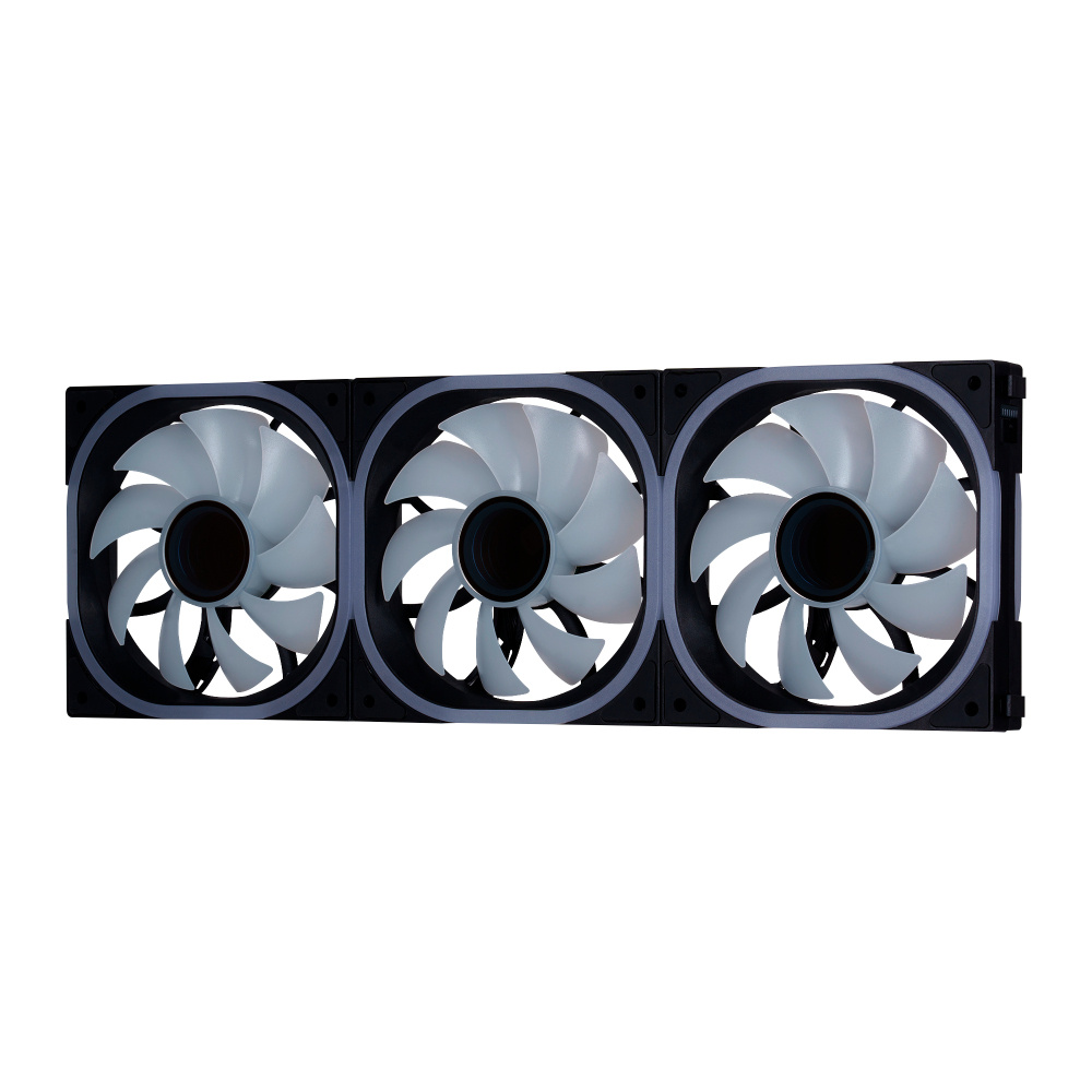 Ventilador Game Factor FKG500-BK RGB 120mm 1900RPM 3 Piezas