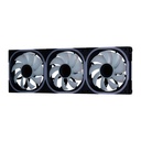 Ventilador Game Factor FKG500-BK RGB 120mm 1900RPM 3 Piezas