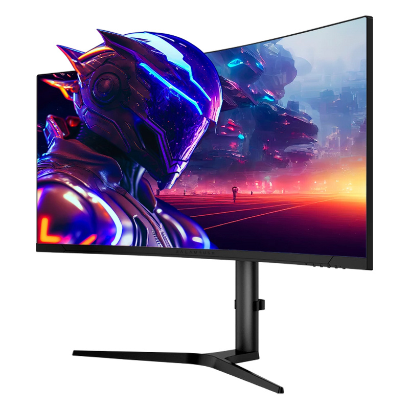 Monitor 34" balam rush br-938655 extreme earth mgx34c 3440*1440 144hz 1ms hdmi dp curvo negro