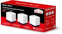 Router Mercusys con Sistema de Red Wi-Fi en Malla Halo H50G 1300Mbit/s 2.4 - 5GHz Antena Interna 3 Piezas