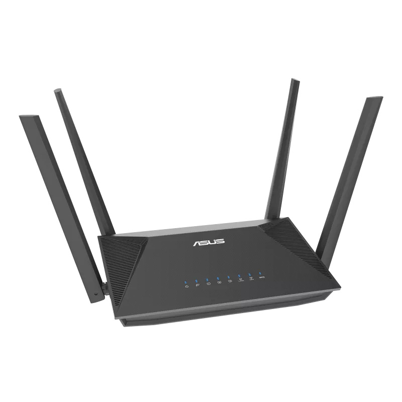 Router ASUS Gigabit Ethernet de Banda Dual RT-AX52 AX1800 con AiMesh Inalámbrico 1201 Mbit/s 4x RJ-45 2.4/5GHz con 4 Antenas Externas