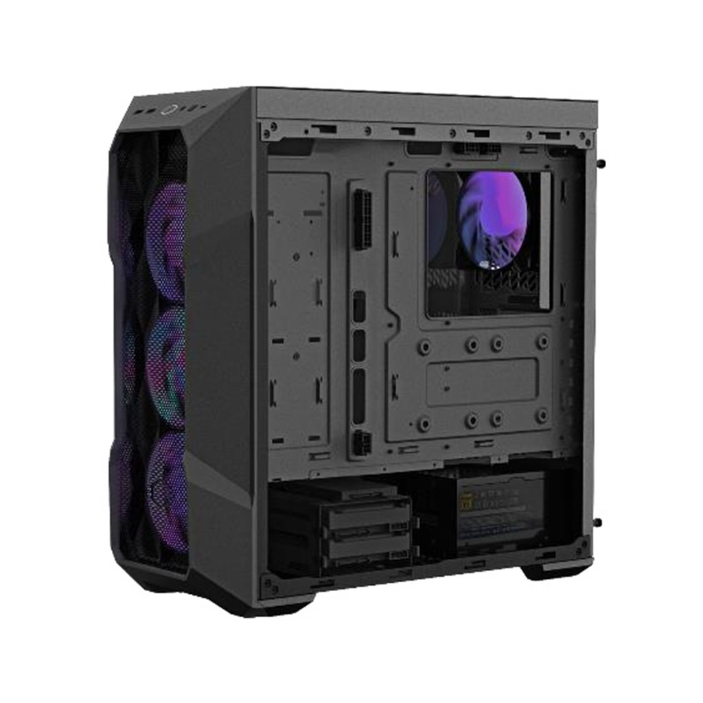 Gabinete Cooler Master TD500 MAX con Ventana Full-Tower ATX/Micro ATX/Mini-ITX USB 3.0 Con Fuente 850W