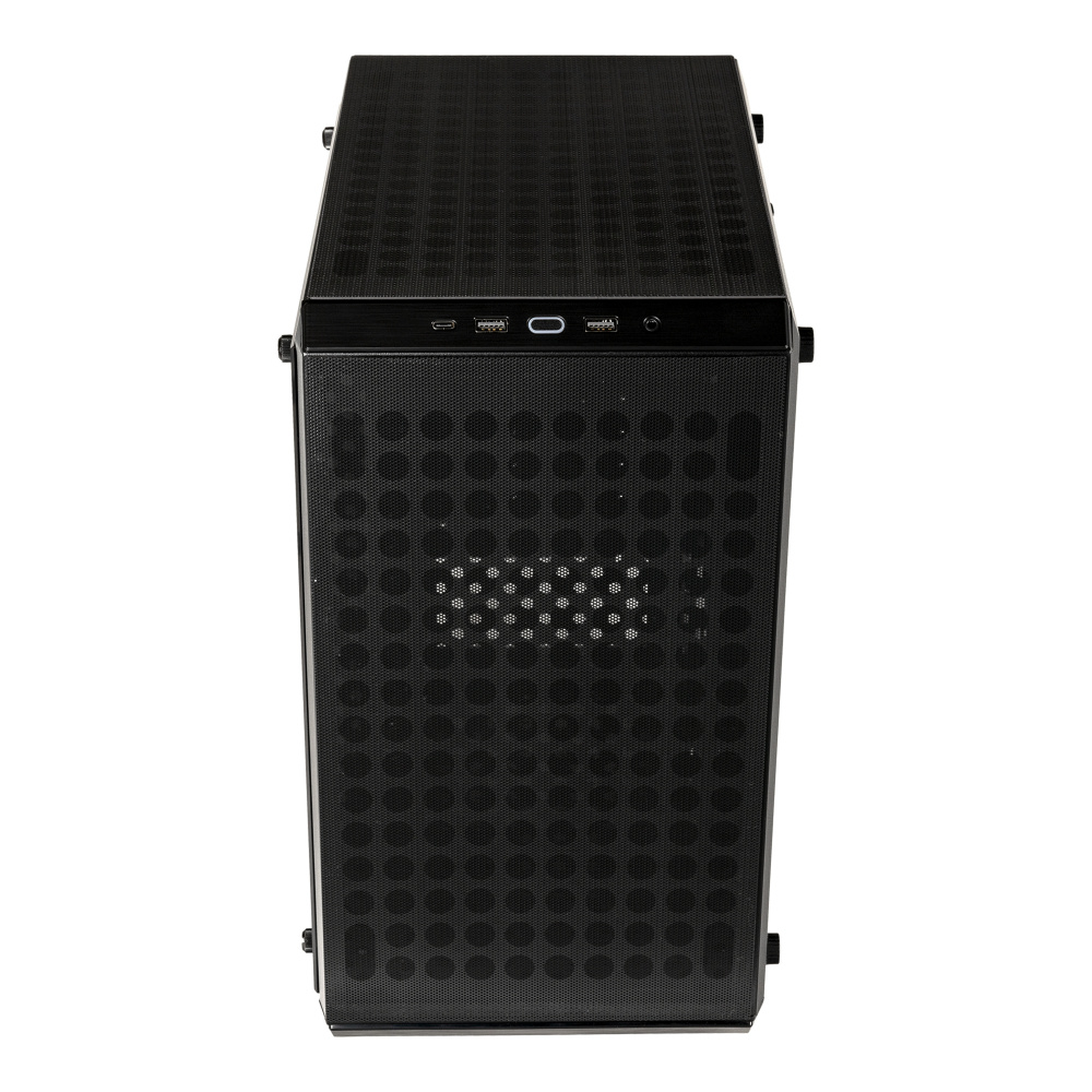 Gabinete Cooler Master MasterBox Q300L V2 con Ventana Mini-Tower Micro-ATX/Mini-ITX USB 3.2 sin Fuente 1 Ventilador Instalado