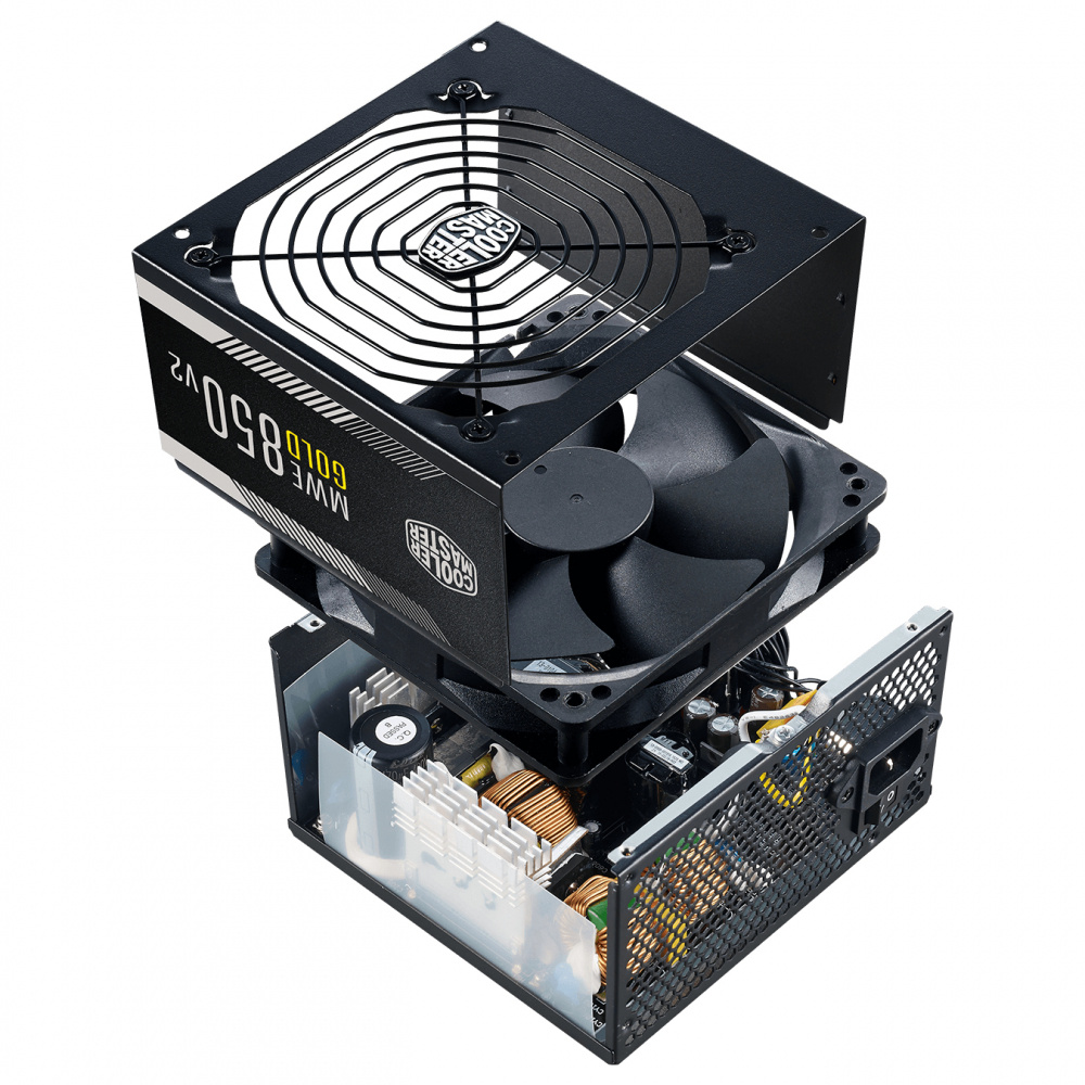 Fuente de Poder Cooler Master MWE Gold 850 - V2 80 PLUS Gold 24-pin ATX 120mm 850W