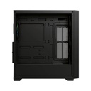 Gabinete Balam Rush Carbono Twin Mate 9000 con Ventana RGB Full-Tower ATX/E-ATXMicro-ATX/Mini-ITX USB 3.0/2.0 sin Fuente 4 Ventiladores RGB Instalados