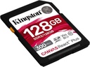 Memoria Flash Kingston Canvas React Plus 128GB SD UHS-II Clase 10