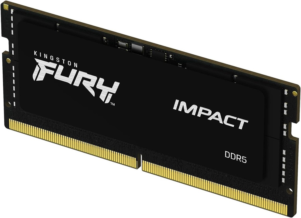 Memoria RAM Kingston FURY Impact DDR5 5600MHz 16GB Non-ECC CL40 SO-DIMM XMP