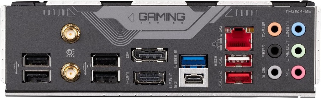 Tarjeta Madre Gigabyte B760 gaming x ax socket 1700 12a/13a ddr5 128gb sata 6gb/s pci-e 4.0/x16 1 