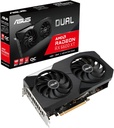 Tarjeta de Video Asus Dual Radeon RX6600 XT OC 8GB Dual Fan GDDR6 PCIe 4.0 1xHDMI 3xDP