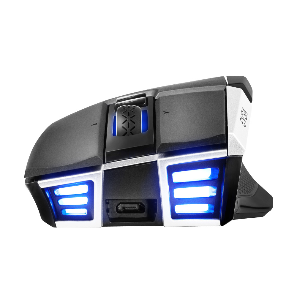 Mouse Gamer Ergonómico EVGA Óptico X20 Inalámbrico Bluetooth 
 USB-A 16.000DPI