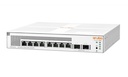 Switch HPE Networking Instant On Gigabit Ethernet 1930 8 Puertos PoE 10/100/1000Mbps + 2 Puertos SFP 20Gbit/s 8000 Entradas Administrable