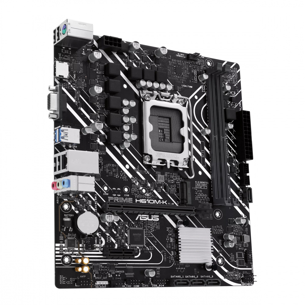 Tarjeta Madre Asus Prime H610M-K Lga 1700 DDR5-SDRAM M.2 Micro ATX