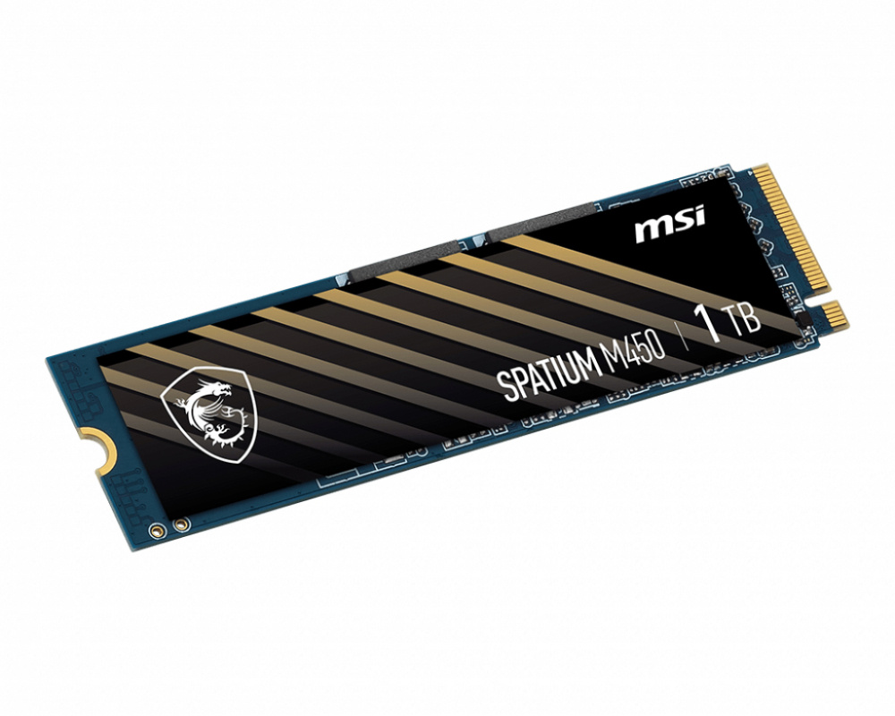 Unidad De Estado Solido SSD MSI SPATIUM M450 NVMe 1TB PCI Express 4.0 M.2