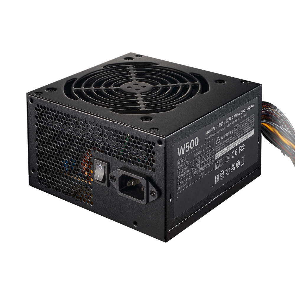 Fuente De Poder Cooler Master Elite Nex W500 80 PLUS 24-pin ATX 120mm 500W