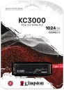 Unidad De Estado Solido SSD Kingston KC3000 NVMe 1TB PCI Express 4.0 M.2