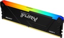 Memoria RAM Kingston FURY Beast RGB DDR4 3600MHz 8GB Non-ECC CL17 XMP