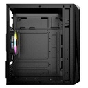 Gabinete Acteck Doom GI630 Con Ventana Micro-Tower Micro-ATX/Mini-ITX USB 3.0/2.0 Con Fuente De 500W 3 Ventiladores RGB Instalados