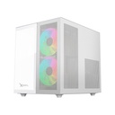 Gabinete XZEAL CXi1 Con Ventana ARGB Cubo Micro-ATX/Mini-ITX USB 3.0/1.1 Sin Fuente 3 Ventiladores ARGB Instalados