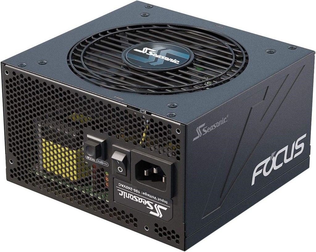 Fuente de Poder Seasonic Focus GX-850 80 PLUS Gold Modular 20+4 pin ATX 120mm 850W