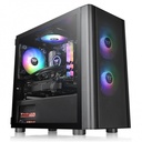 Gabinete Thermaltake V150 Con Ventana Micro-Tower Micro ATX Mini-ITX USB 2.0 Sin Fuente 3 Ventiladores Instalados ARGB