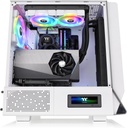 Gabinete Thermaltake Ceres 300 TG ARGB Snow Con Ventana ARGB Midi-Tower ATX/Mini-ITX/Micro-ATX/E-ATX USB 3.0 Sin Fuente 2 Ventiladores 