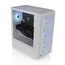 Gabinete Thermaltake S200 TG ARGB Snow Con Ventana Midi-Tower ATX/Micro ATX/Mini-ITX USB 3.0 Sin Fuente 3 Ventiladores Instalados ARGB